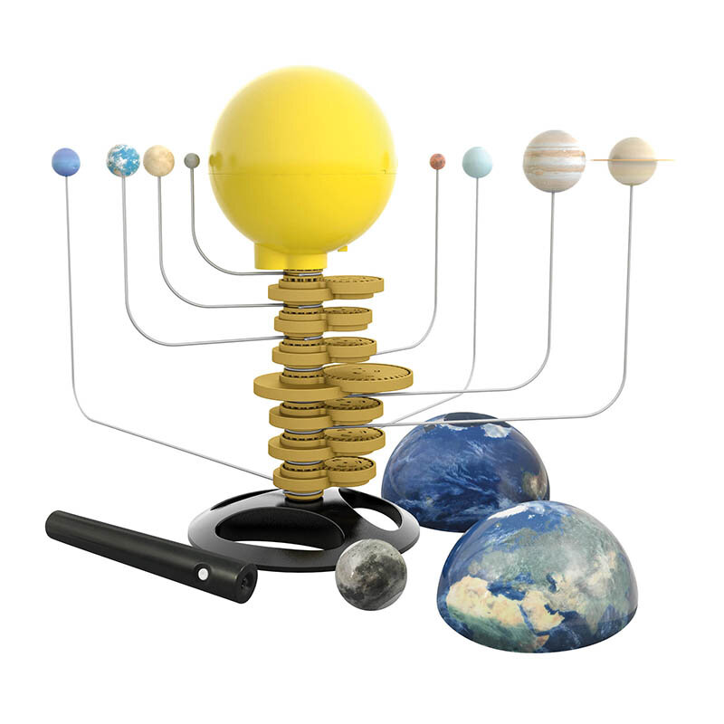 Ons Zonnestelsel Experimenteerset &ndash; motorgestuurd