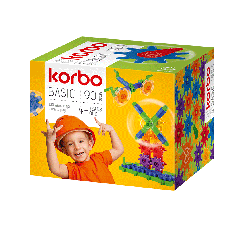 Techniek Tandwielen Basic 90-delig - Korbo