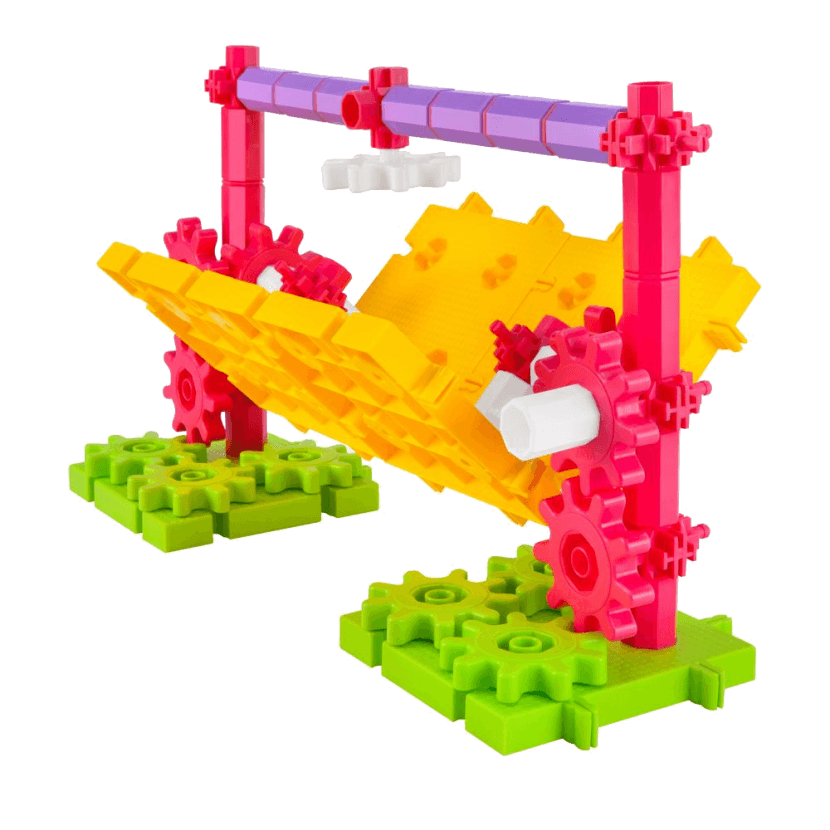 Techniek Tandwielen Pink 110-delig - Korbo