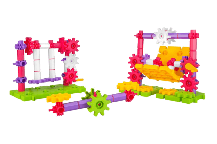 Techniek Tandwielen Pink 110-delig - Korbo