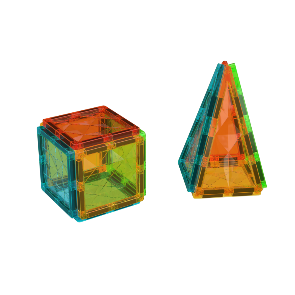 GEOMAG Magnetic Tiles Gems 32-delig