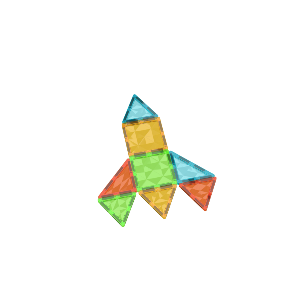 GEOMAG Magnetic Tiles Gems 32-delig