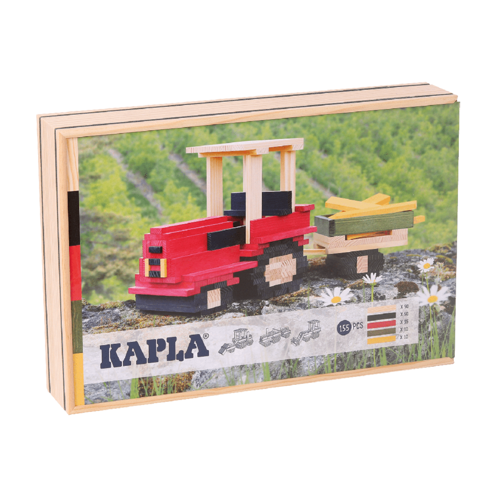 Kapla Tractor Pakket - 155 plankjes Tweede Kans 