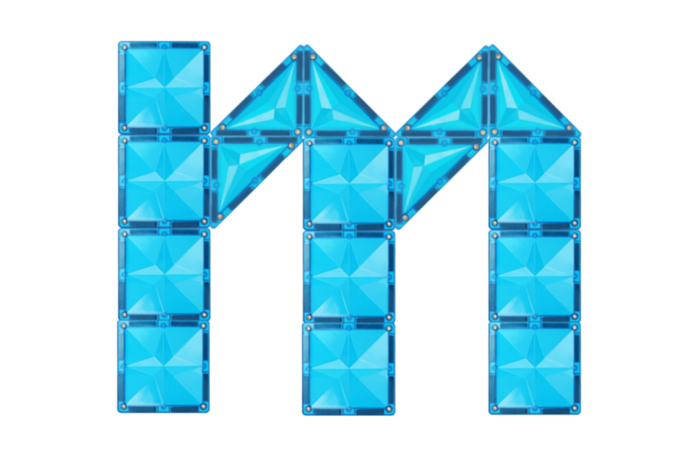 Coblo Magnetische Tegels Classic 100-delig
