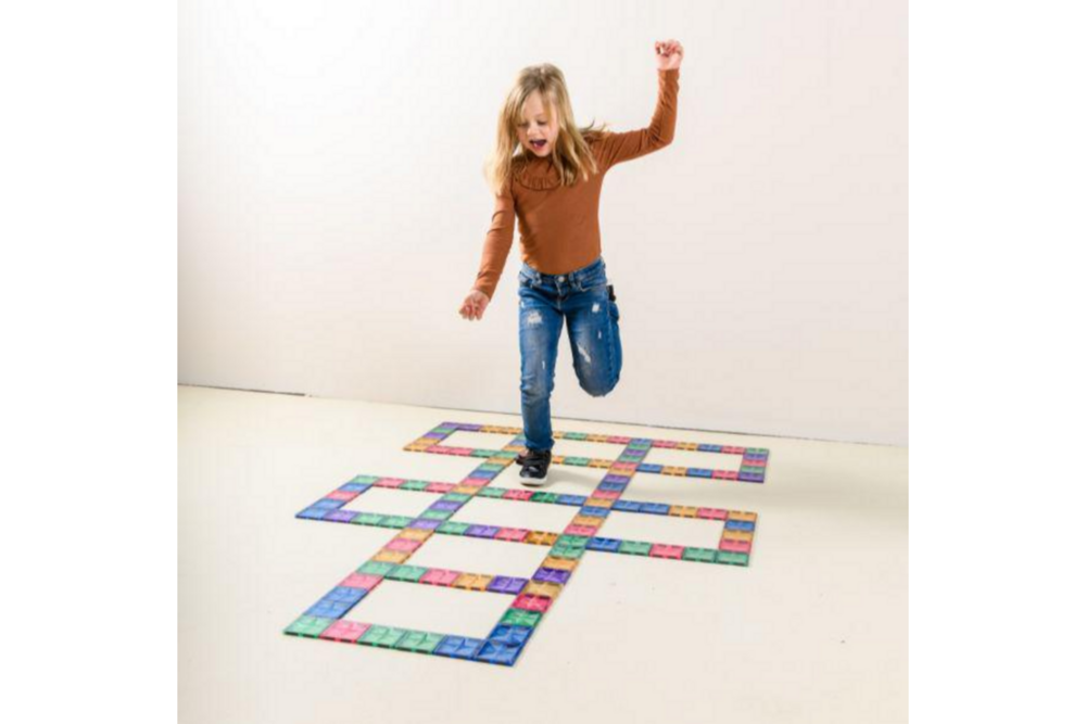 Coblo Magnetische Tegels Pastel 100-delig