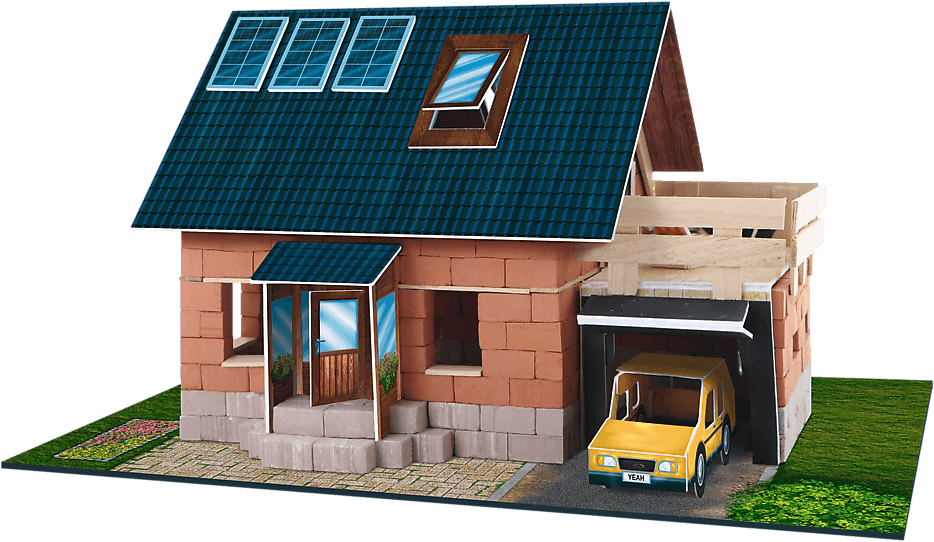 Brick Trick Woonhuis Bouwset