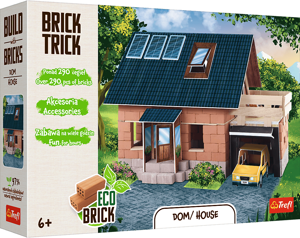 Brick Trick Woonhuis Bouwset