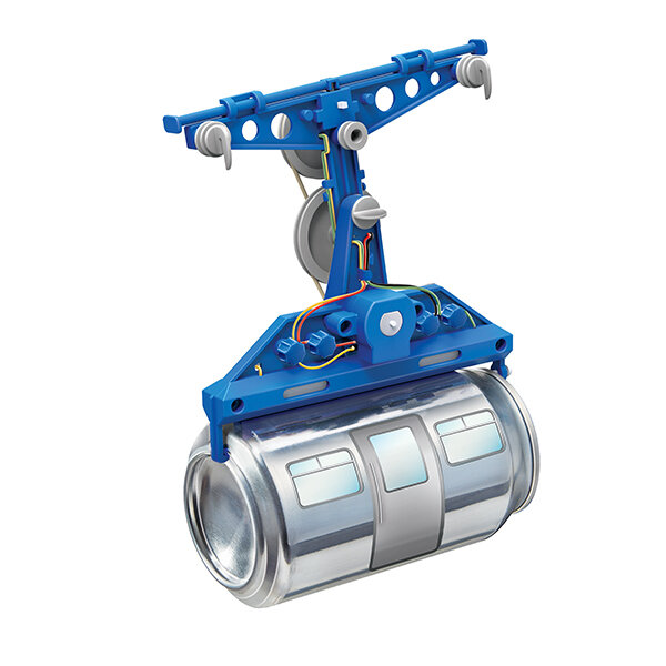 4M Kidz Robotix Kabelbaan uit Blik