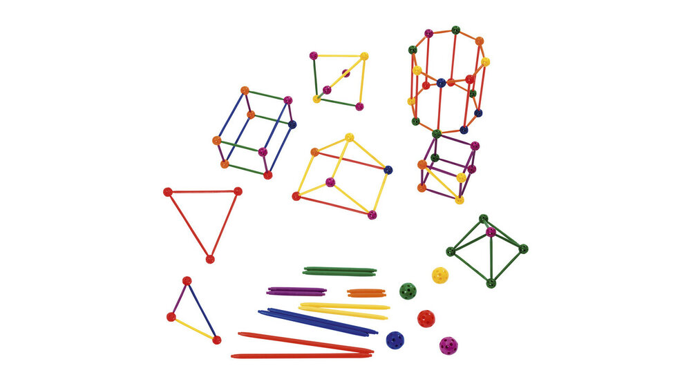 Geometrische Constructie set 330-delig 