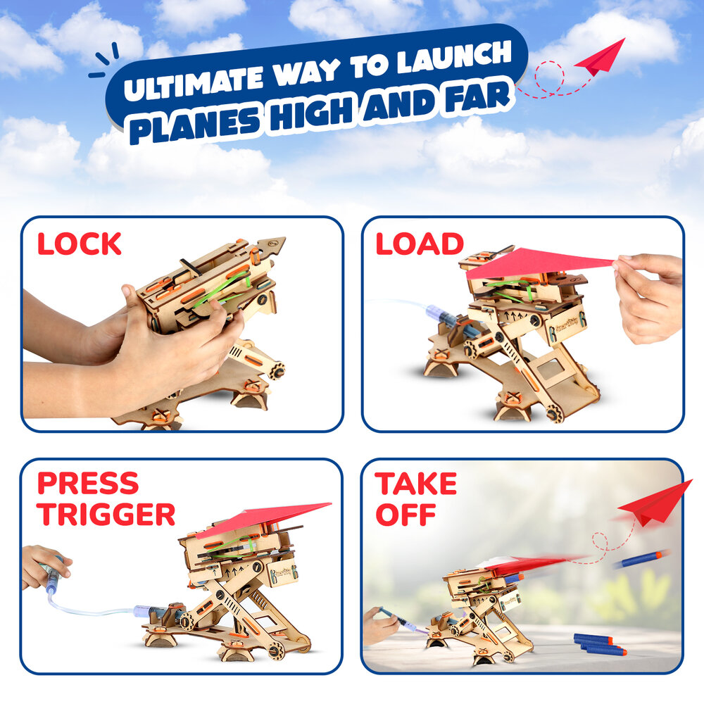 Smartivity Hydraulic Plane Launcher