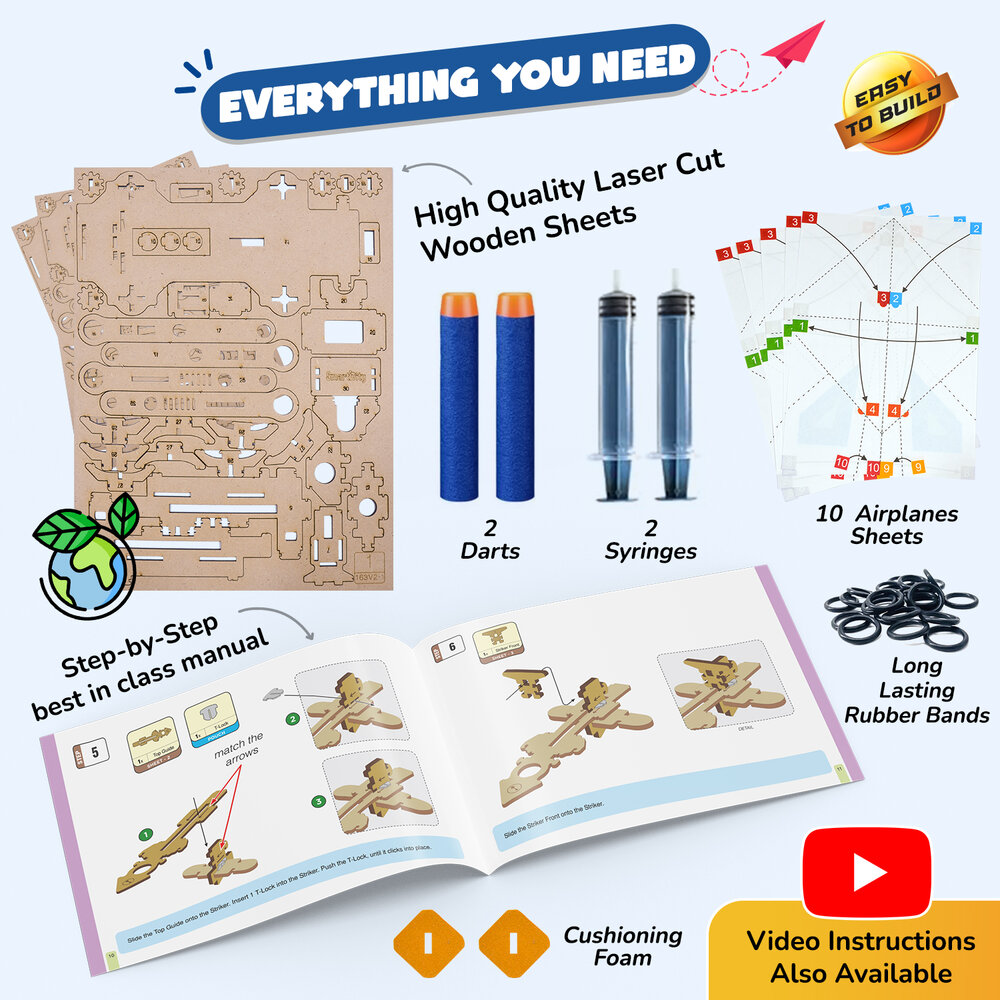 Smartivity Hydraulic Plane Launcher