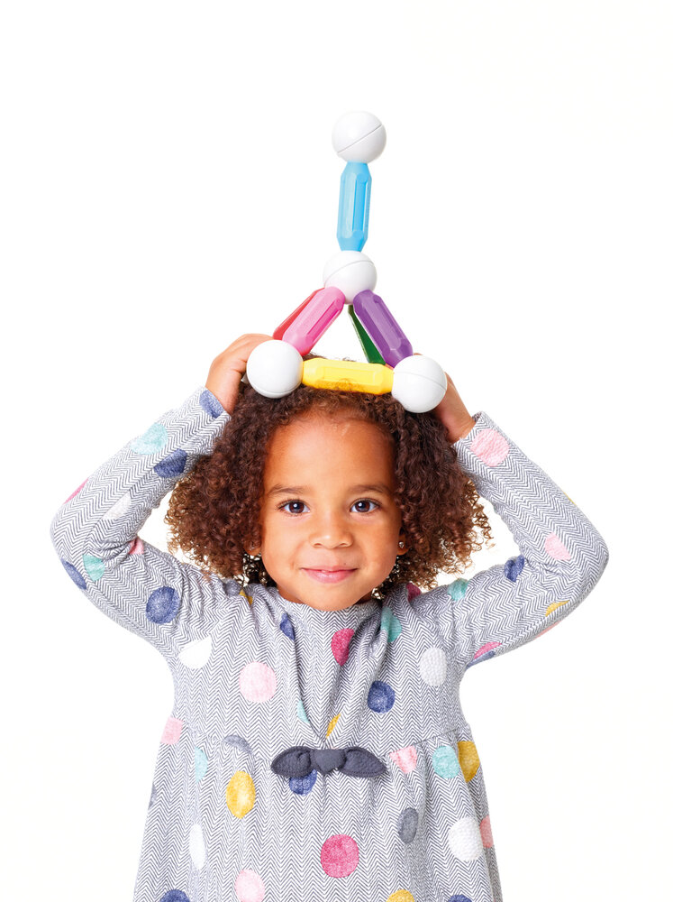 Kleurrijke magnetische bouwset SmartMax voor kinderen 1-6 jaar