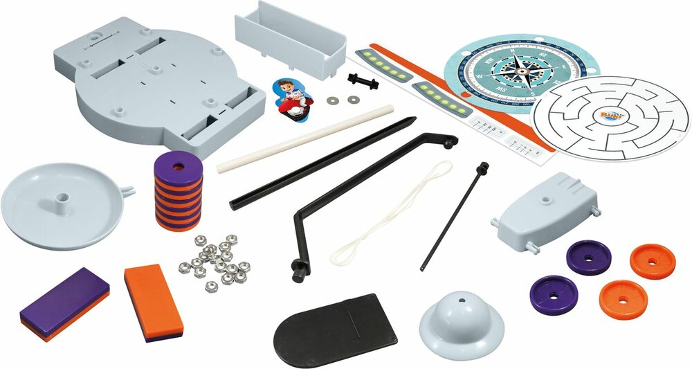 Detailfoto Buki Minilab Magneet Experimenten staafmagneten