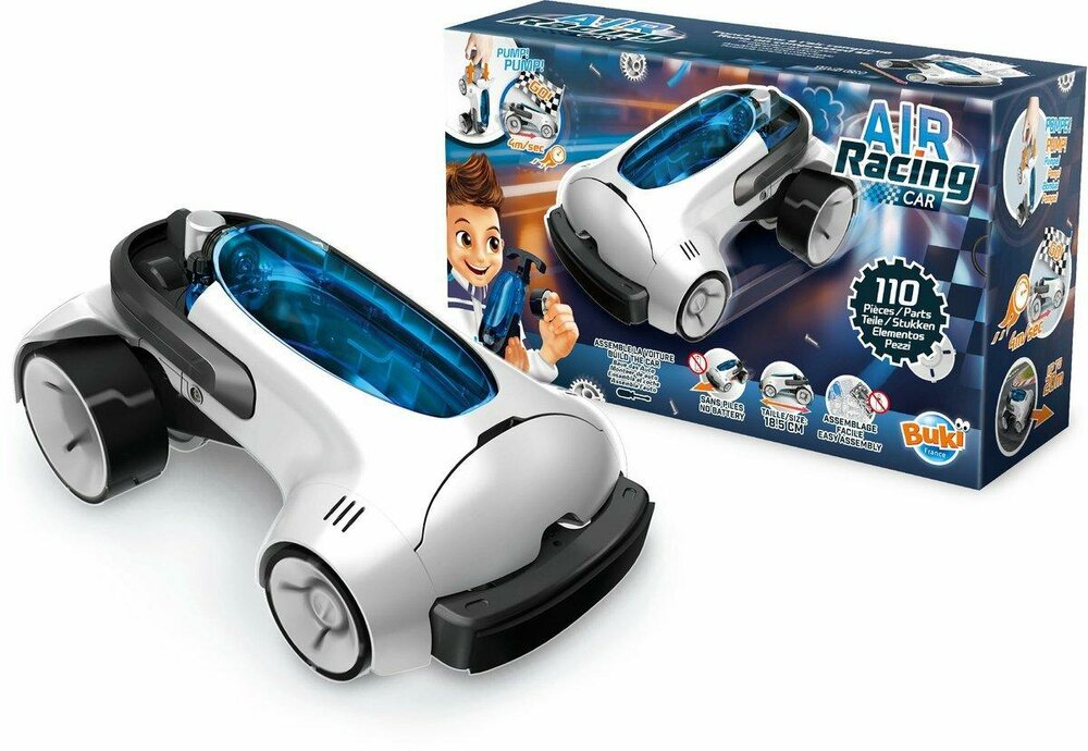 Air Racing Car Buki klaar voor een spannende race