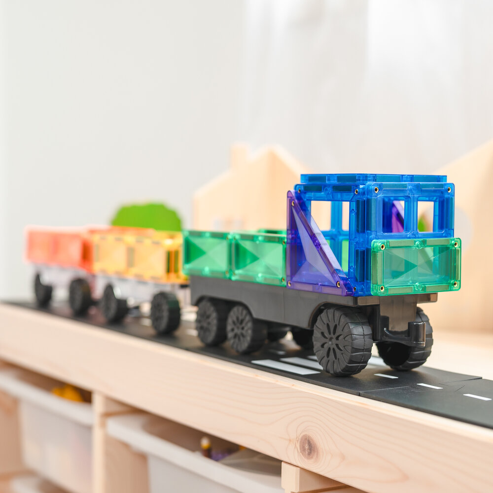 Connetix Magnetische Tegels &ndash; Rainbow Transport Pack 50-delig hoofdfoto