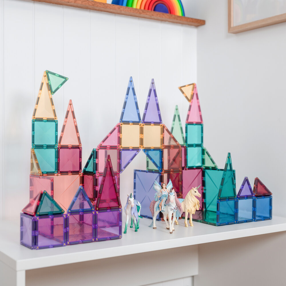 Connetix Pastel Starter Pack kasteelbouw