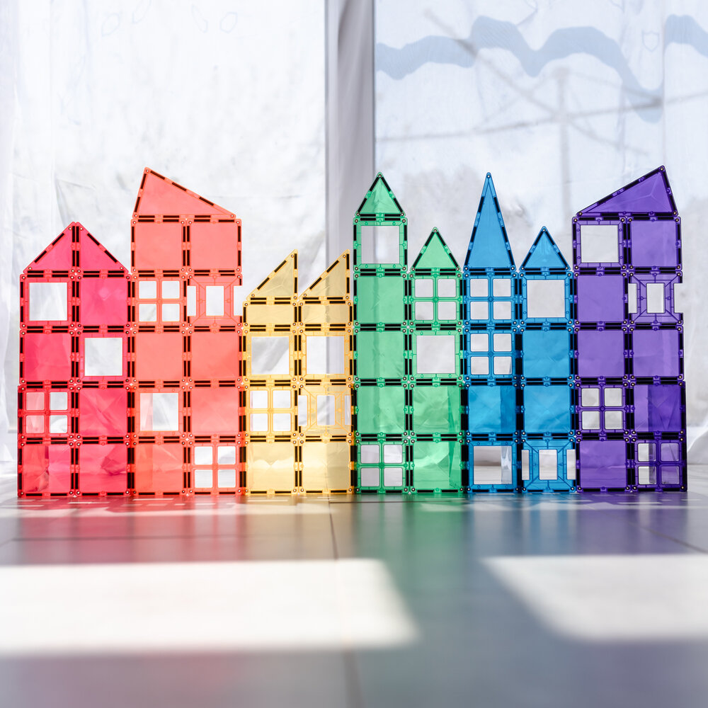 Connetix Rainbow Mega Pack torenbouw kleurrijk