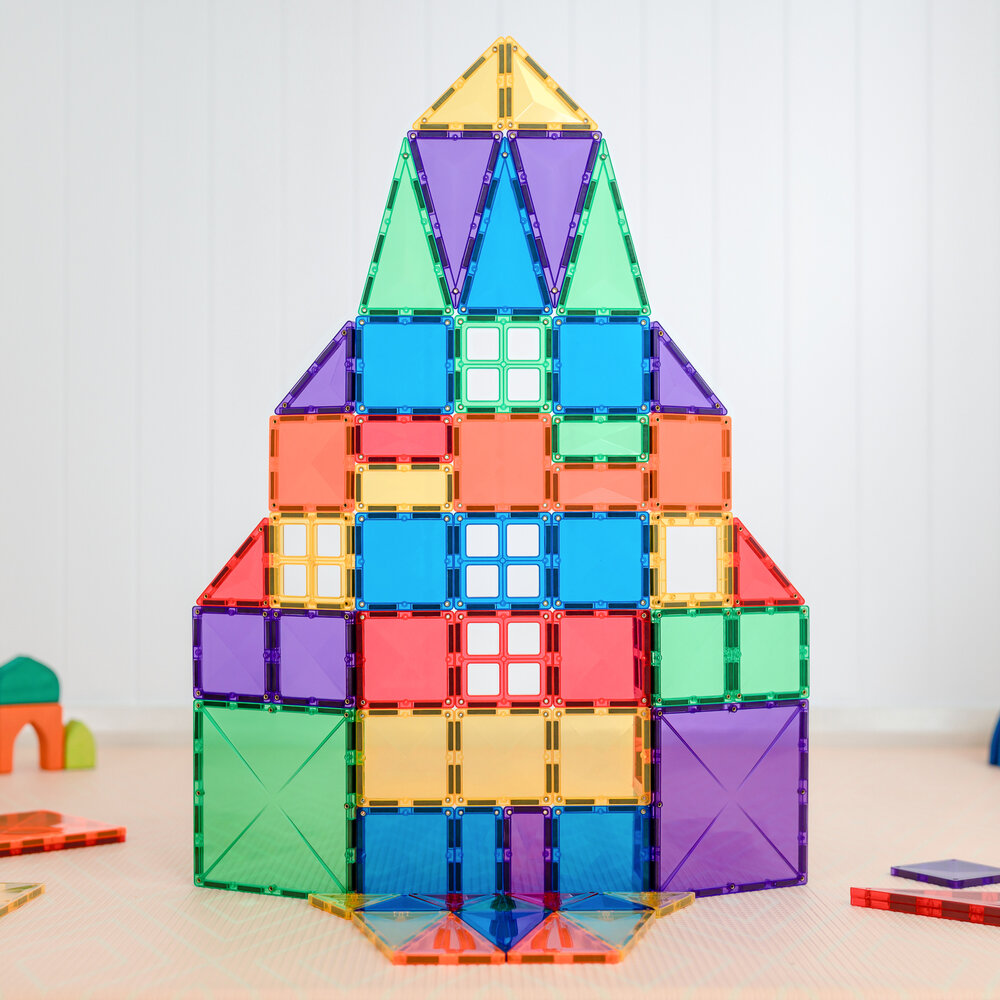 Connetix Magnetische Tegels &ndash; Rainbow Creative Pack 102-delig hoofdfoto