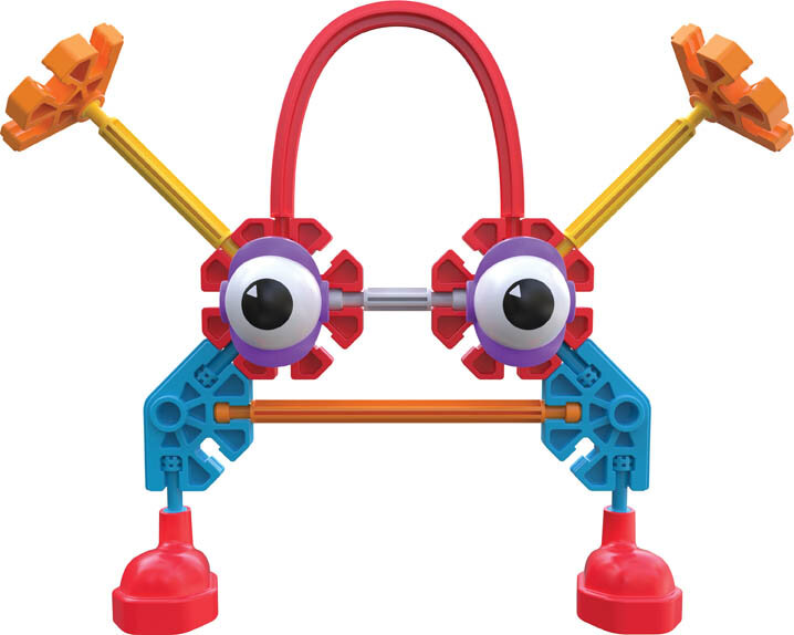 Kid K&rsquo;Nex Vrolijke Vriendjes voorbeeldfiguren 