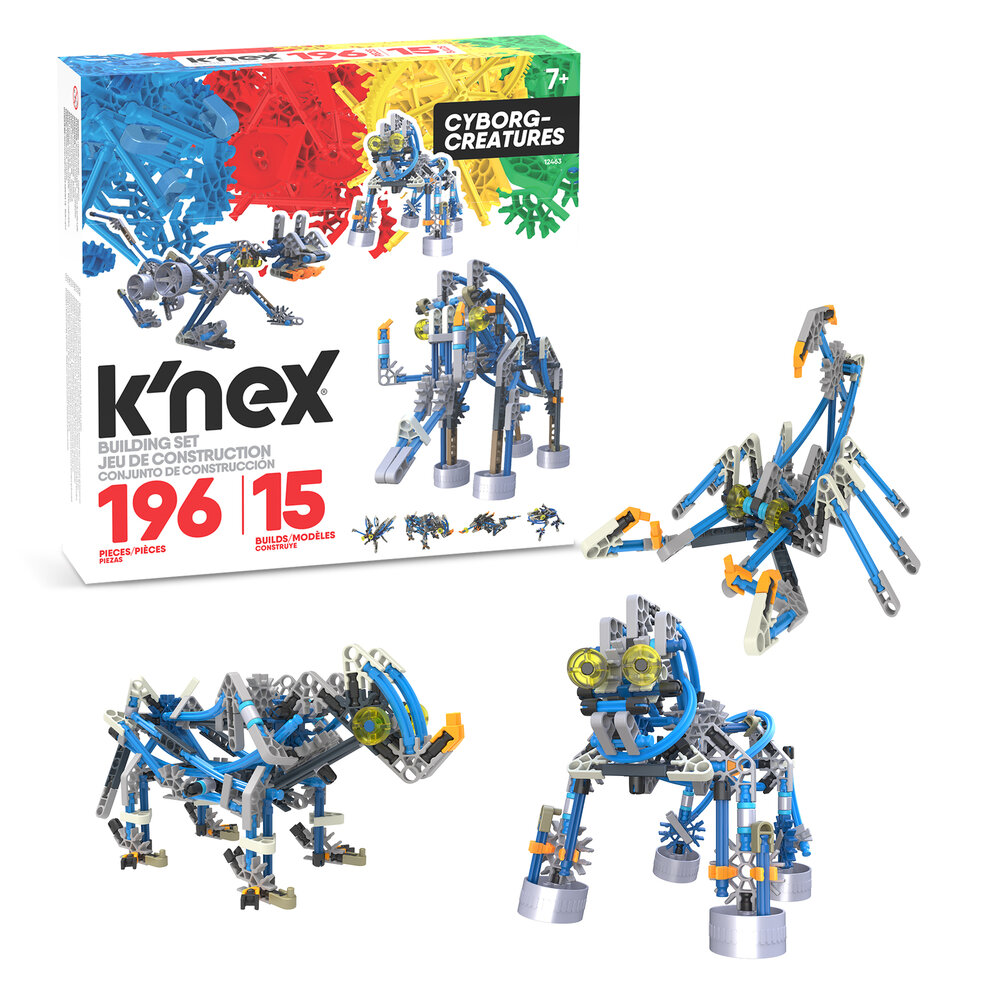 K&rsquo;Nex Cyborg Creatures doos met 196 onderdelen