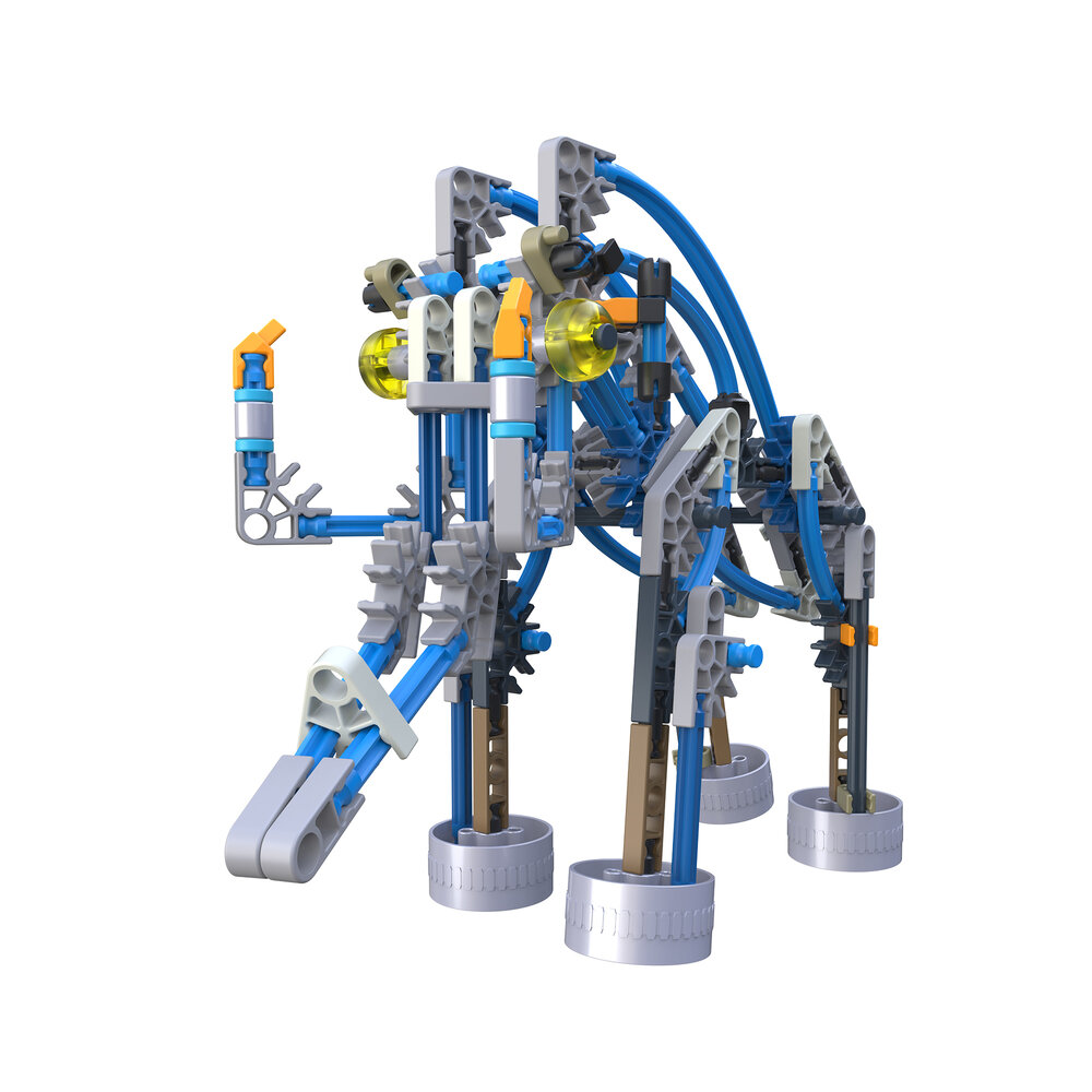 Dinosaurusmodel uit K&rsquo;Nex Cyborg Creatures Bouwset