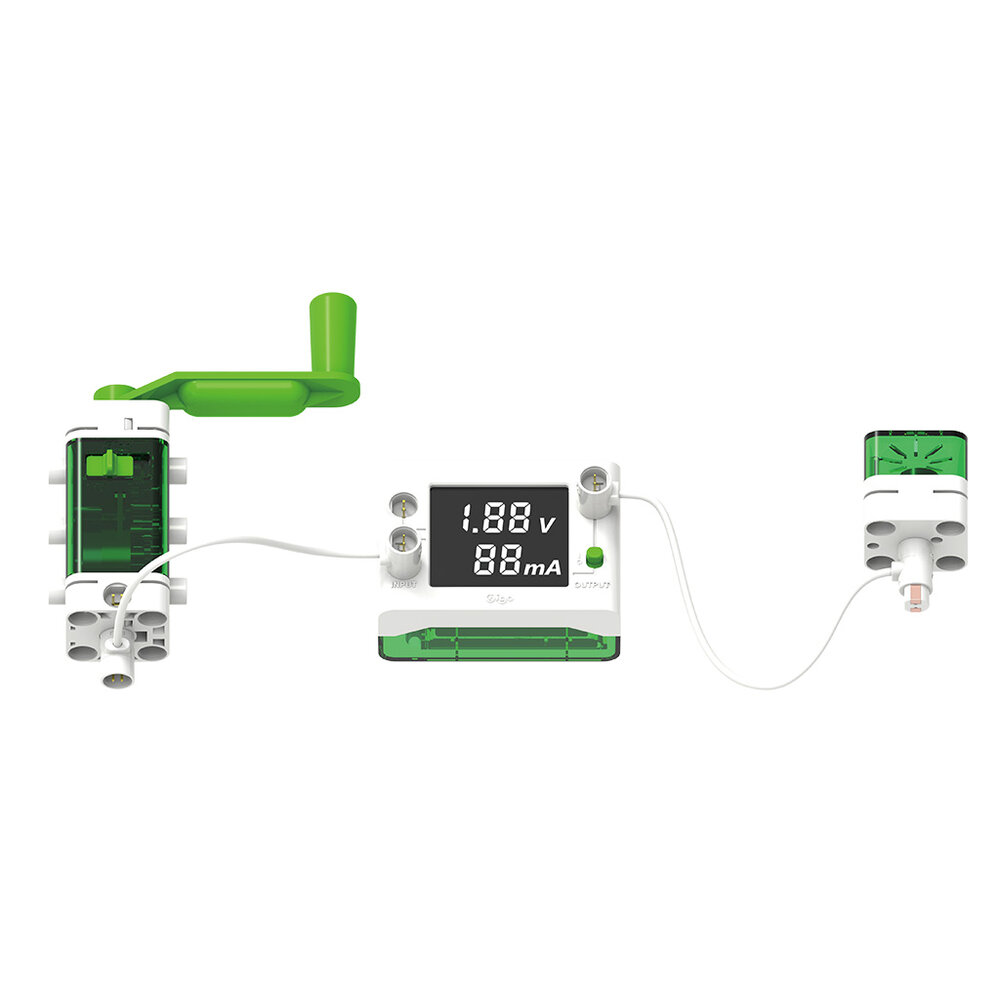Renewable Energy Lab zonnepaneel en circuitopstelling