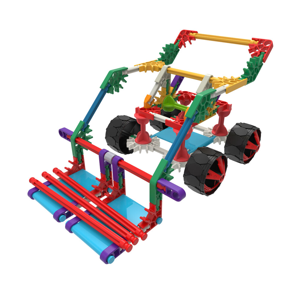 Voertuigmodel gebouwd met K&rsquo;Nex Classic Bouwset 141-delig
