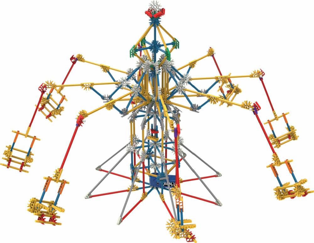 K&#039;Nex 3 In 1 Amusement Park &ndash; 744-delig