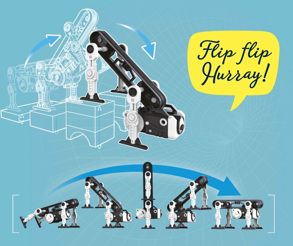 Thames &amp; Kosmos Flip Monster Robot &ndash; complete robot klaar voor gebruik