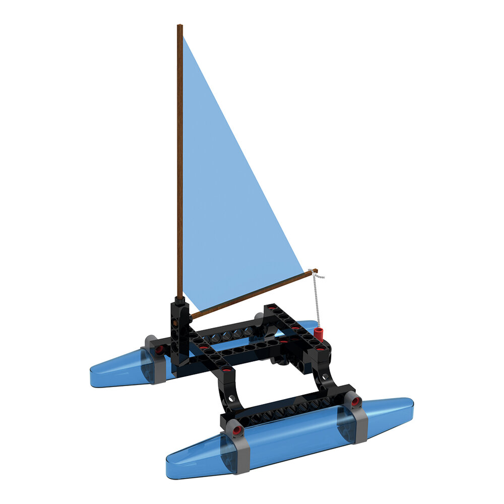 Thames &amp; Kosmos Techniek Lab XL Zeilboot