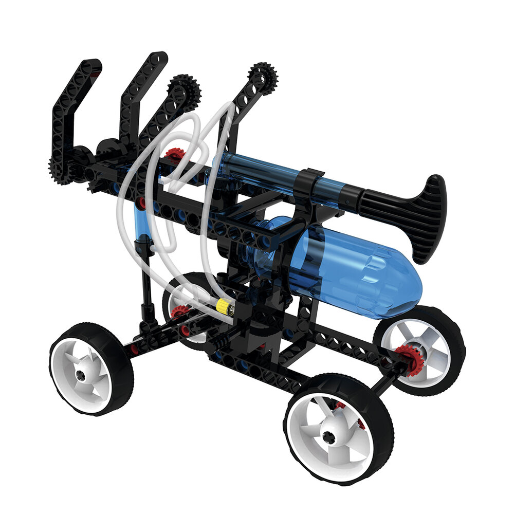 Thames &amp; Kosmos Techniek Lab XL &ndash; hoofdfoto met complete bouwset