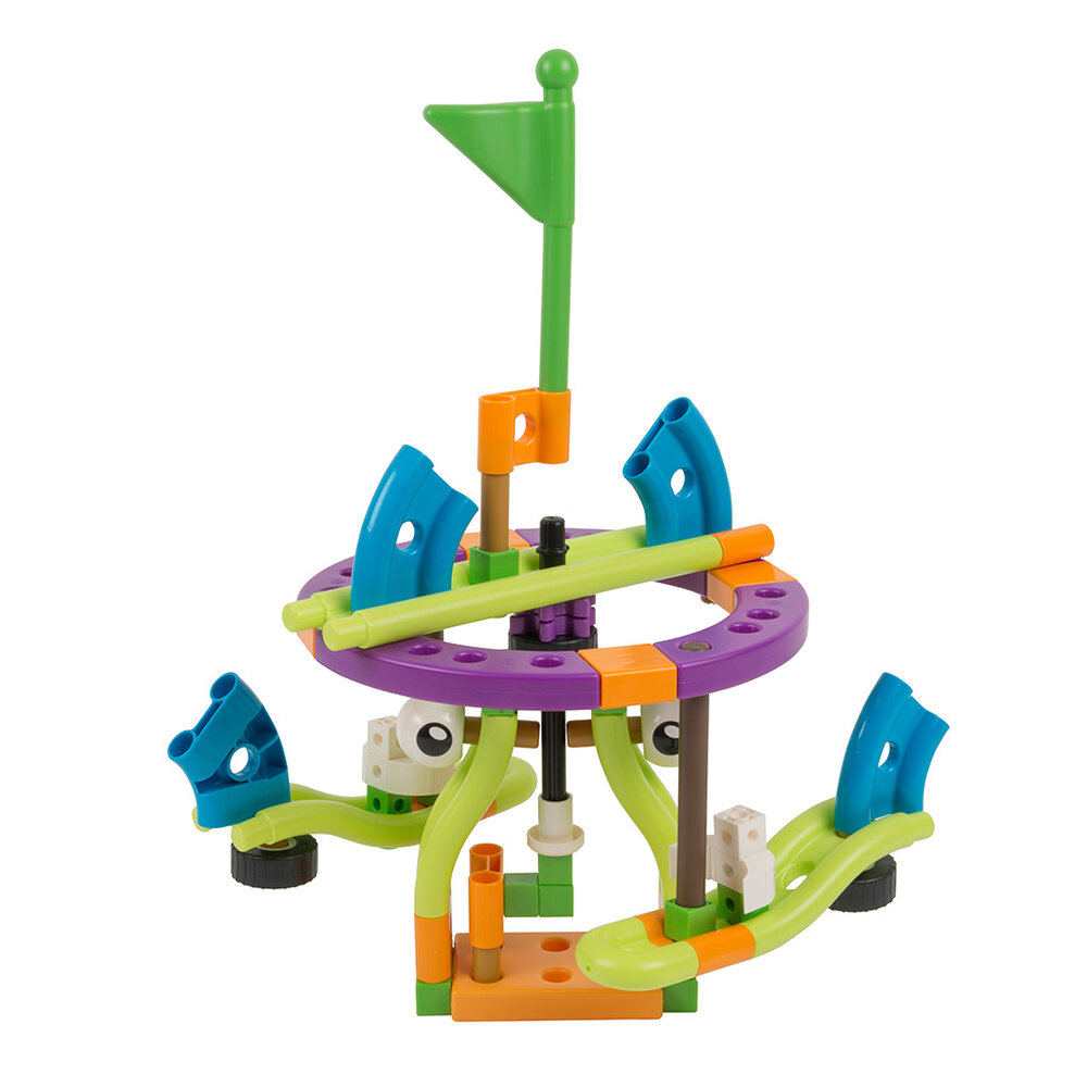 Thames &amp; Kosmos Junior Pretpark Ingenieur hoofdfoto met bouwonderdelen