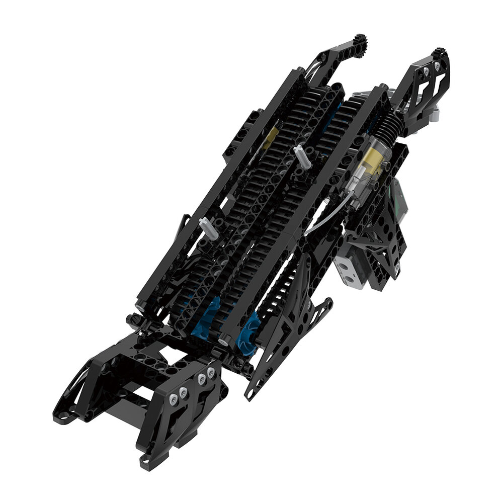 Gigo Toys Robotics Rupsband-Robot technische foto Bluetooth-besturing in app