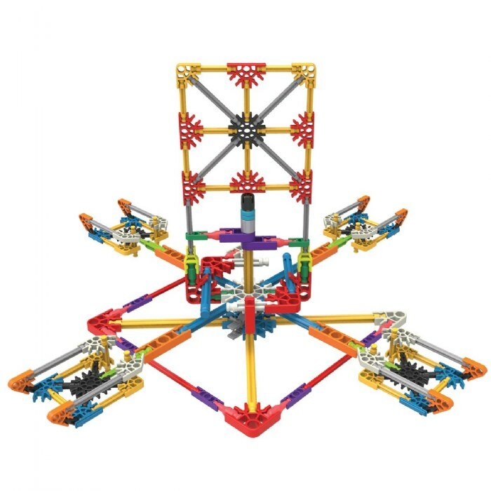 K&rsquo;Nex Imagine Creation 50 modellen detail van constructiestukken en verbindingen