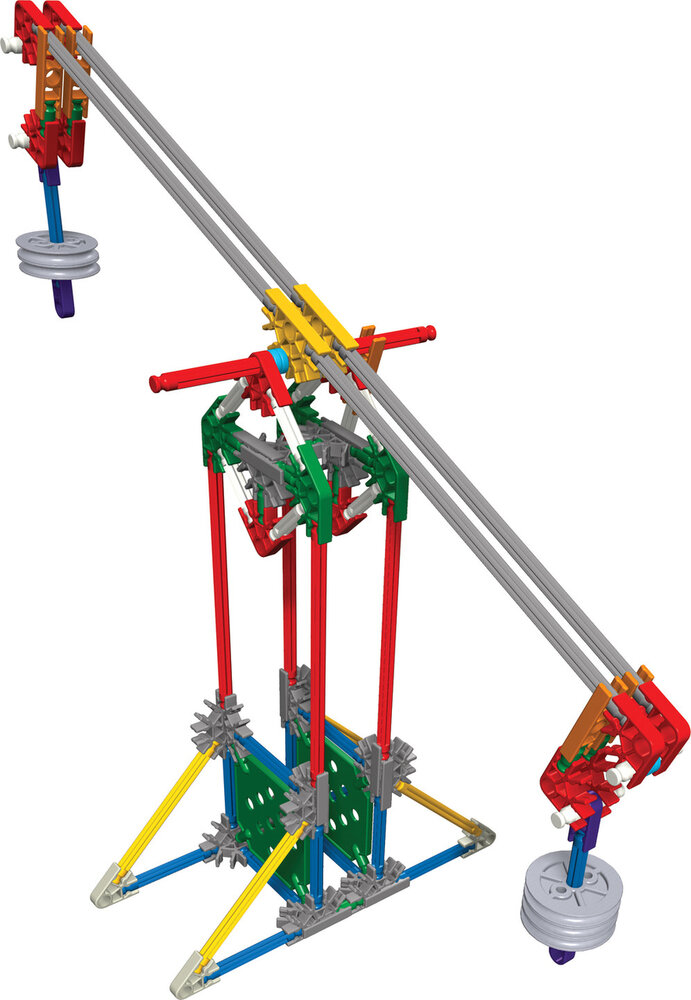 KNEX Educatie  Machine Hefbomen en Katrollen 178 delig