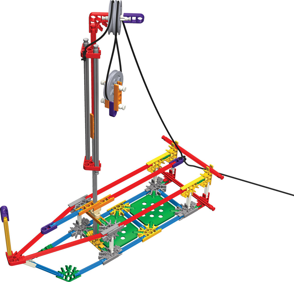 KNEX Educatie  Machine Hefbomen en Katrollen 178 delig