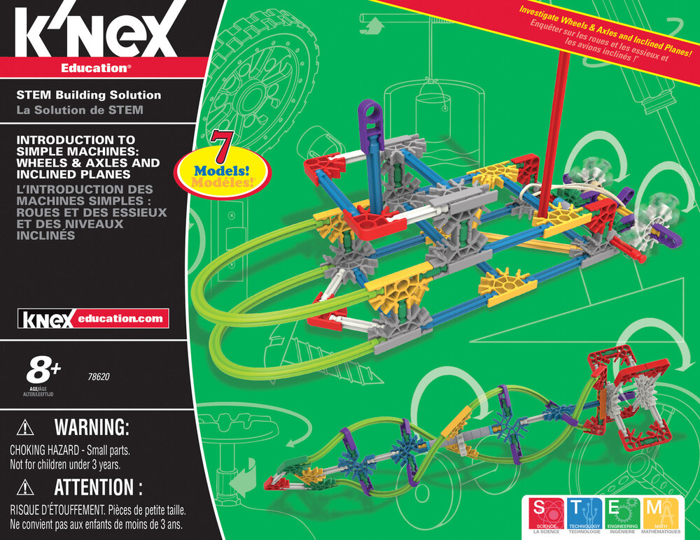 KNEX Educatie Wielen, Assen en Hellende vlakken