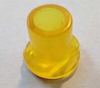 Gigo 7061-W10-E2TY Knop lang Geel