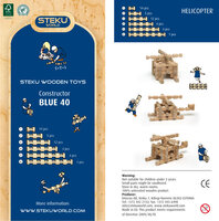 STEKUworld Blauw 40