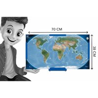 Buki Magnetische Wereldkaart