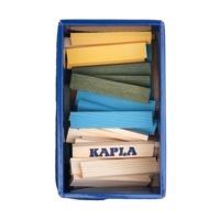 Kapla 120 Box Lichtblauw/Geel/Groen