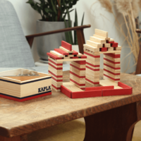 Kapla 40 Plankjes Rood