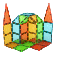 GEOMAG Magnetic Tiles Gems 44-delig