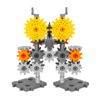 Techniek Tandwielen 122-delig - Korbo Tweede kans 