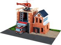 Brick Trick Brandweerkazerne Bouwset