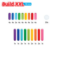 Detail SmartMax Build XXL staven en magnetische bollen