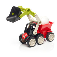 Detail van SmartMax Power Vehicles wielen, cockpit en staven