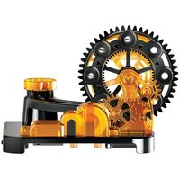Detail van de elektrische motor met schakelaar