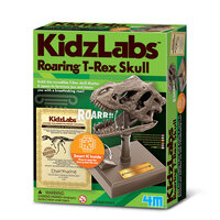 4M Kidzlabs Brullende T-Rex Schedel speelgoed voor kinderen