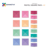 Educatief speelgoed Connetix Magnetische Tegels &ndash; creatief bouwen met kleur